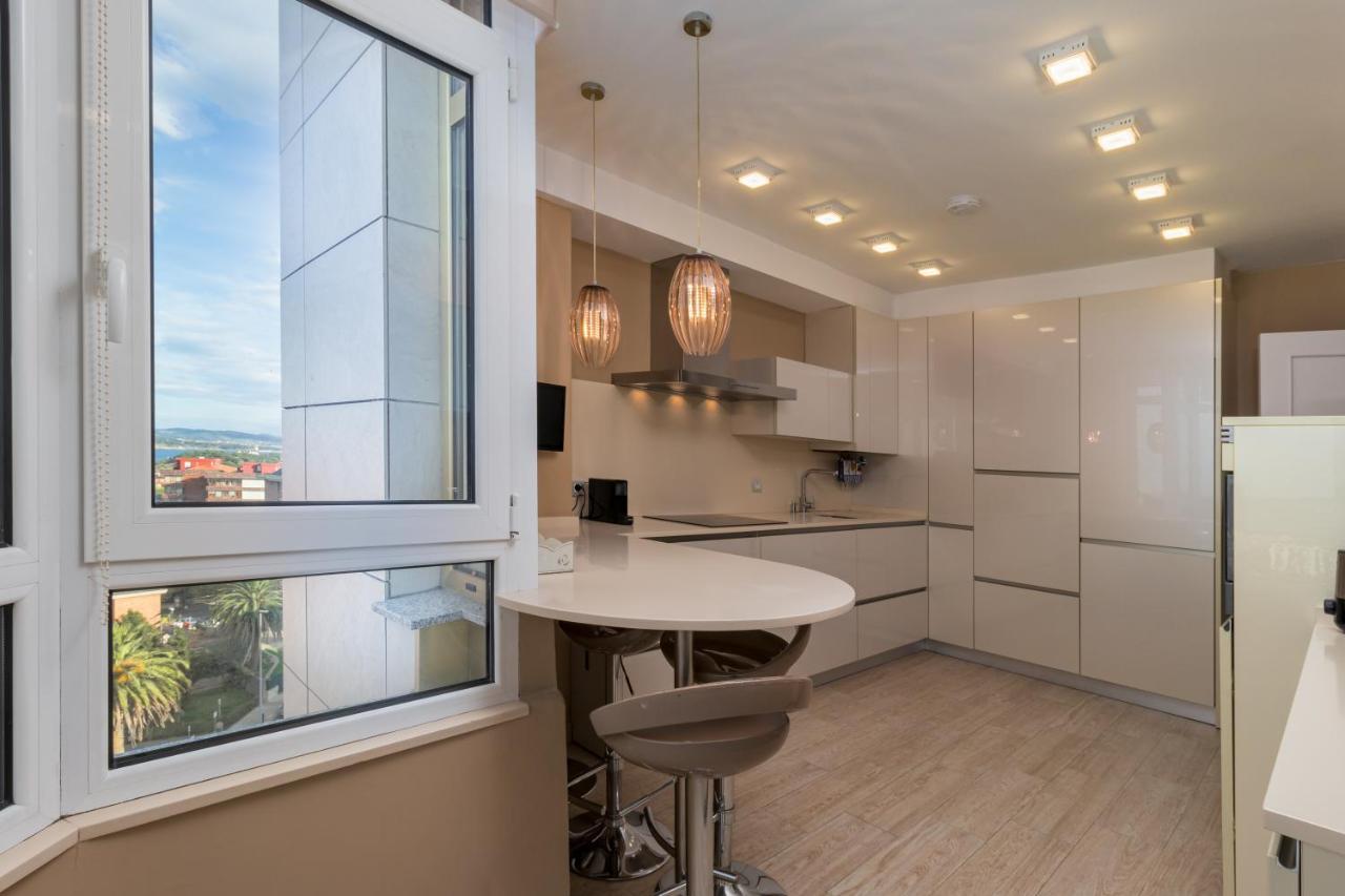 Apartamento Luminoso Cerca Playa Sardinero Con Parking Privado 桑坦德 外观 照片